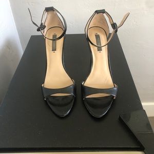 Zara classic black strappy sandals!